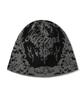 NOT4NERD Veiled Currency Jacquard Beanie - Gray