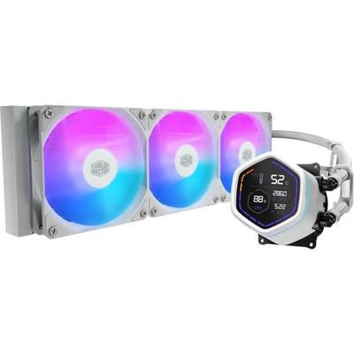 Cooler Master MasterLiquid Core Nex Digital 360 White ARGB - MLX-D36M-A18PW-RD - Watercooling - Ventilateur Ø 120 mm