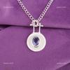 Iolite Stone Trendy Mothers Gift Anniversary New Pendant Jewelry Sterling Silver PP-57-6