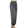 Teddy Lightweight Yoga Loose P194 Women's Pants, 10-Length, Stretchy, Fit, (Dark Gray, 2XL)