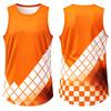 Funny 3D Geometry Print Men's Vest Youthful Vitality Style Sports Tank Top Summer Casual O-neck Sleeveless Shirt Fashion Gym Tee