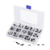 215Pcs Electrolytic Capacitor 0.1uF‑330uF Aluminium 15 Value Assortment Kit for Radio TV
