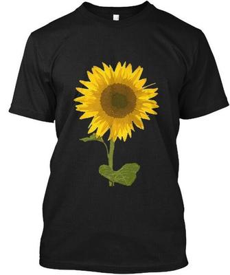 Sonnenblumenliebhaber T-Shirt Hergestellt in den USA Größe S bis 5XL