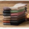 Spring And Autumn Pure Color All-Match Pile Socks Mid-Tube Socks Contrasting