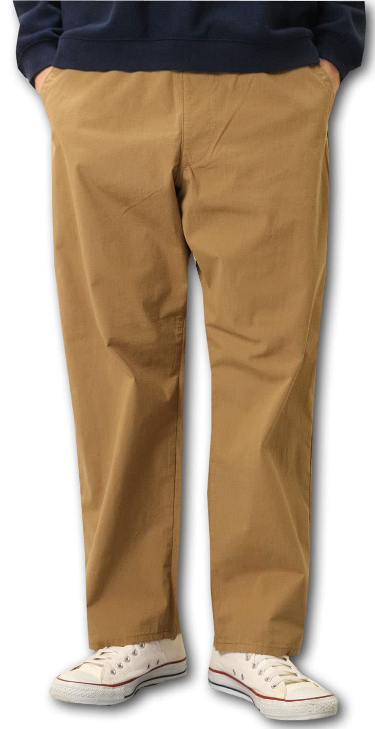 

Широкие брюки Fleeasy Denim, брюки-чиносы унисекс LM5806 бежевый 2 свободного размера [Lee]