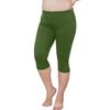 Women's Fashionable Casual Plus Size Athletic Leggings With High Waist And Butt-Lifting Effect 7/8 Length Yoga Shorts