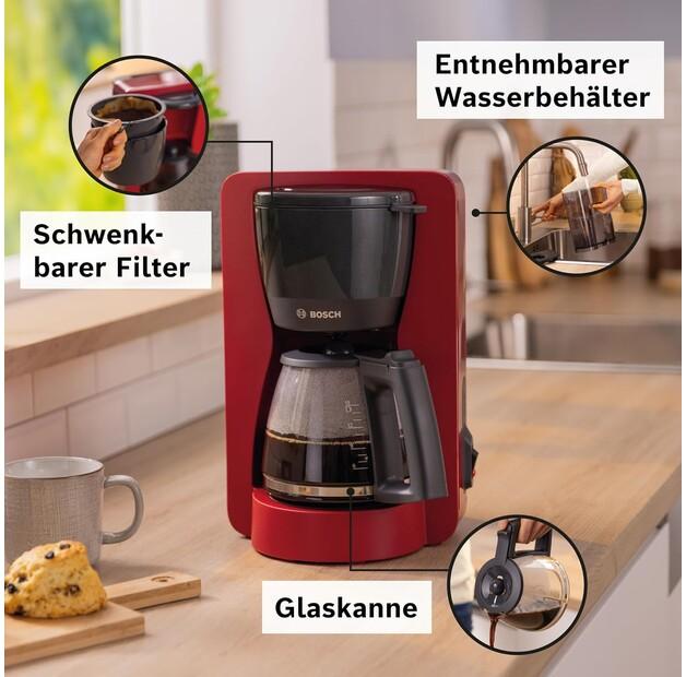Кофеварка Bosch MyMoment TKA2M114 красный