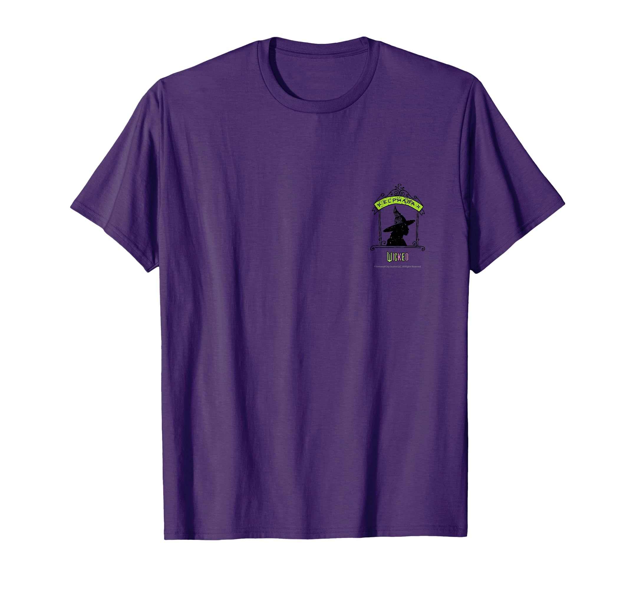 

WICKED ELPHABA ILLUSTRATION (Purple) T-shirt