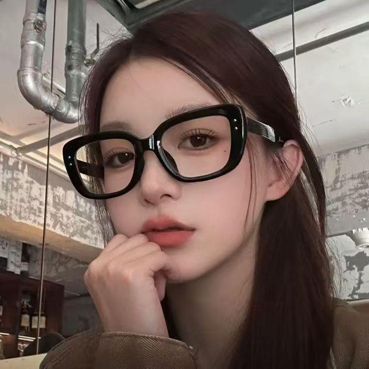 Bai Lu Large Black Frame Anti-Blue Light Reading Glasses for Seniors