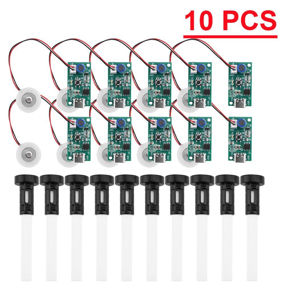 1PCS 5-20PCS DC5V Ultrasonic Spray Humidifier Electronic Atomization Module Set Universal Humidification Module TYPE-C