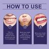 Purple Teeth Whitening Mouthwash Gentle Ingredients  Teeth, Clean Stains And Remove Odors(30ml)