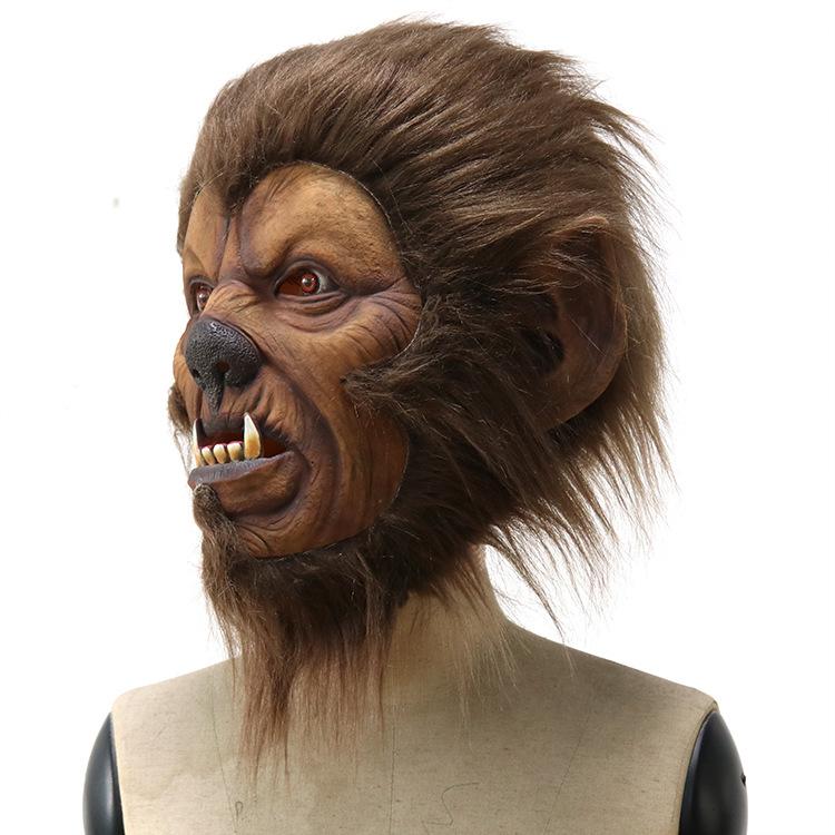 WILDBEAST Furry Costume Fursuit Plush Headgear Bar Party Prop Simulated Animal Lion Cat Mask