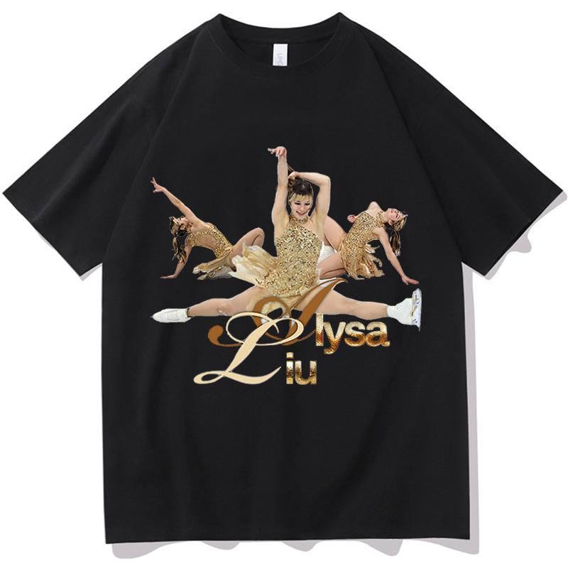 Alysa Liu Graphic Tour Album Tshirts Unisex Women Summer Cotton Clothing Casual Fashion Round Neck Short Sleeved Tee Streetwear