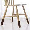 24 PCs Furniture Leg Socks - Coffee Knitted Furniture Socks, Double Thickness Chair Leg Floor Protectors, High Elastic Chair Leg Covers Furniture