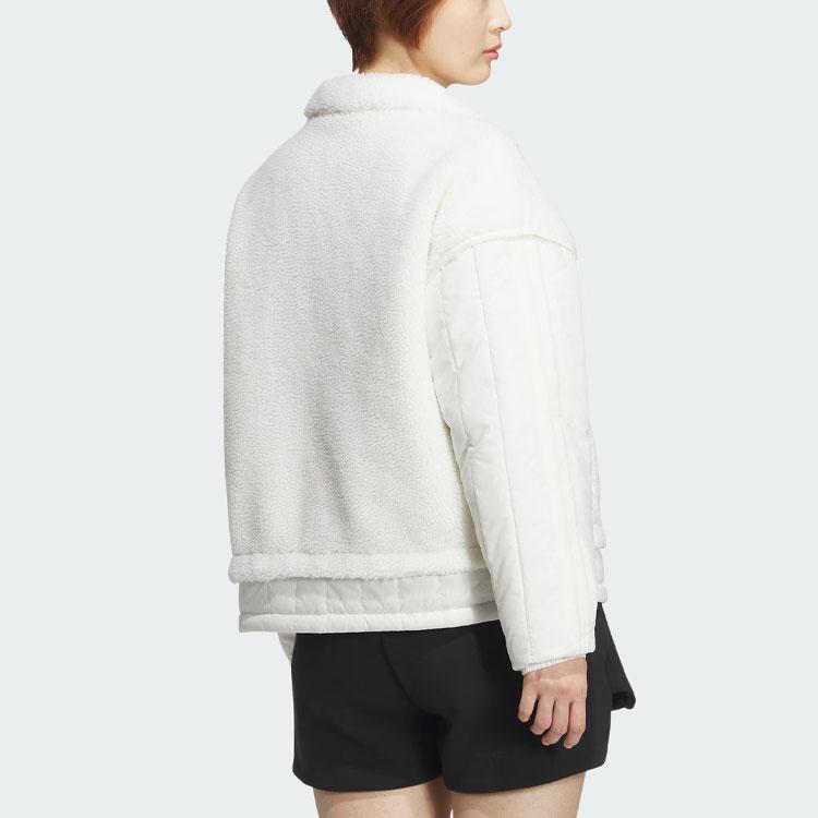 New Adidas FW23 Jackets Coats Women's Jade White IX5957