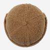 Rolled Edge Docker Cap Solid Color Beanie Hat Simple Brimless Hat  Autumn