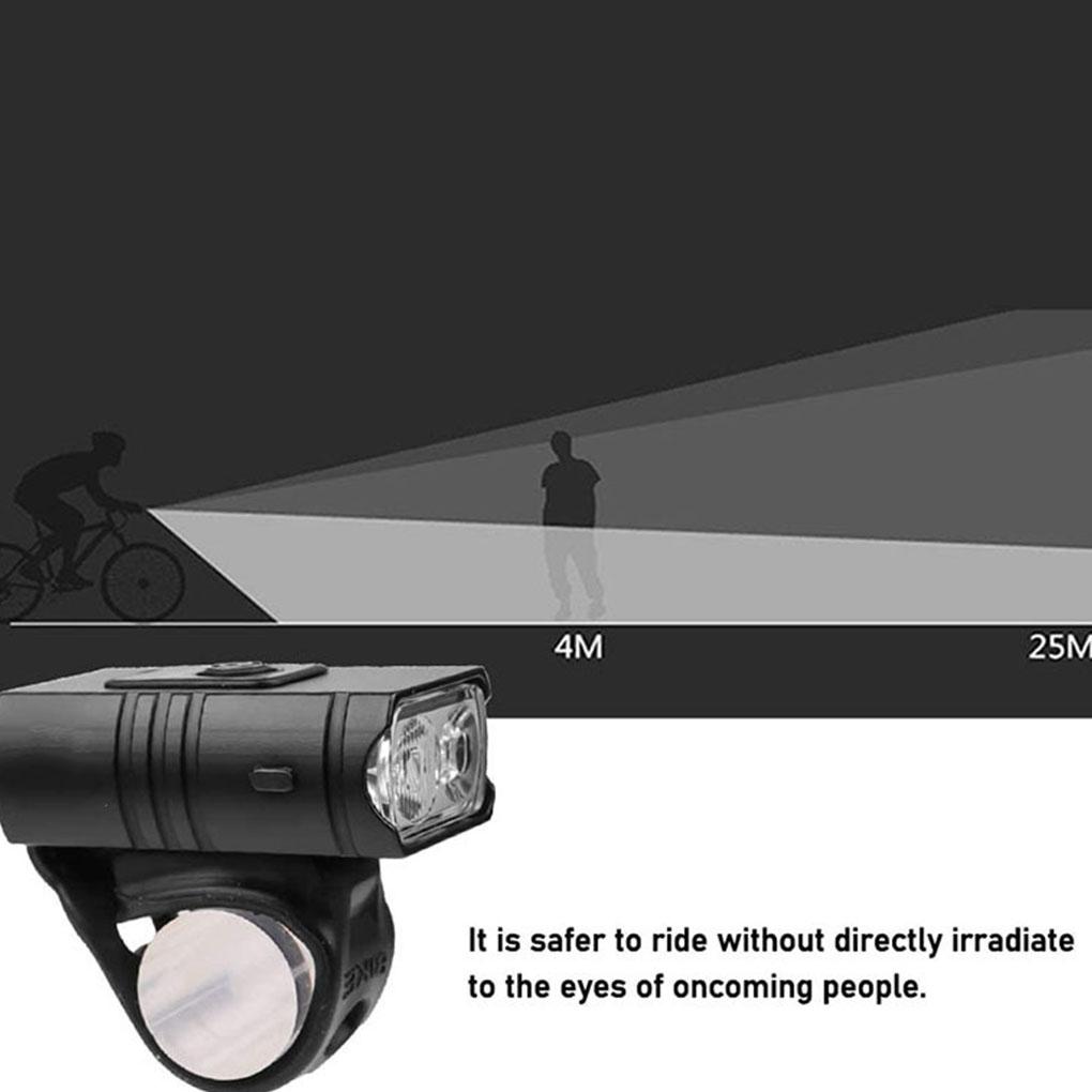 Bicycles Light Adjustable Rechargeable Waterproof Warning Road Bike Front Lamp Cycling Security Removable Equipment