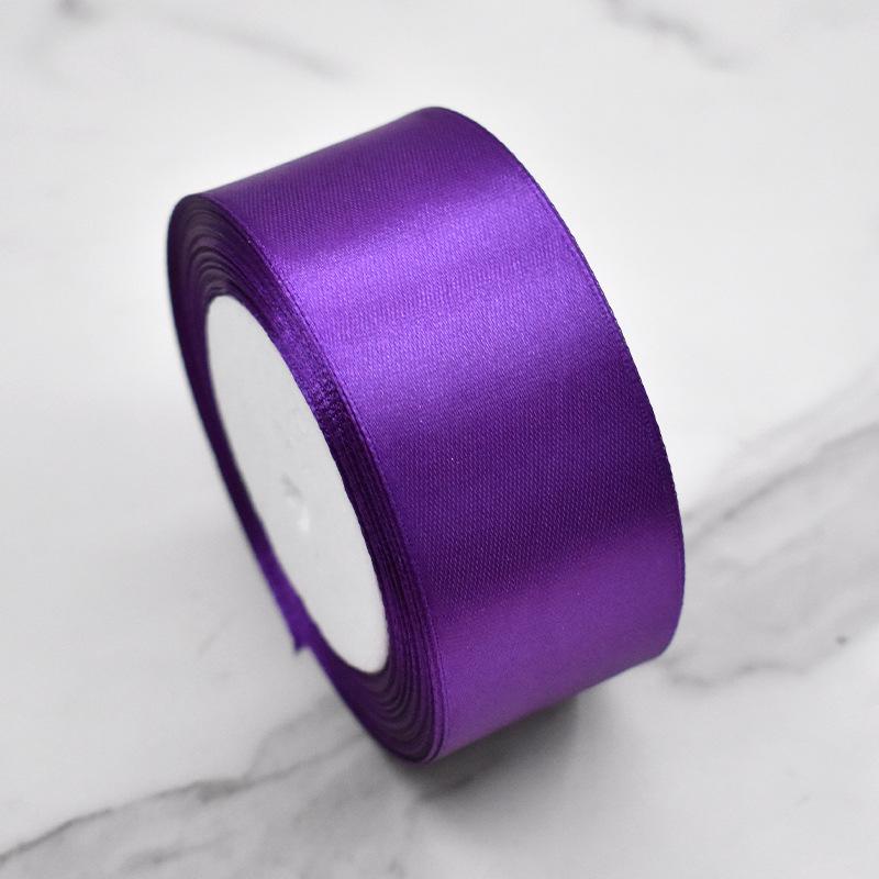 Hanfan 4cm Satin Ribbon for Wedding, DIY Crafts, Cake Decoration, Fresh Flowers & Gift Packaging.