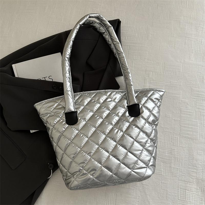 2025 Tote Bag, Women's Bag, New Dumpling Bag, Underarm Bag Texture, Foreign-style Commuter Bag, Large-capacity Tote Bag Women