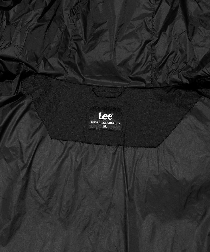 Lee Hooded Ripstop Puffer Down Black
