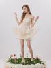 Sinseuden Citrus Strap Mini Dress