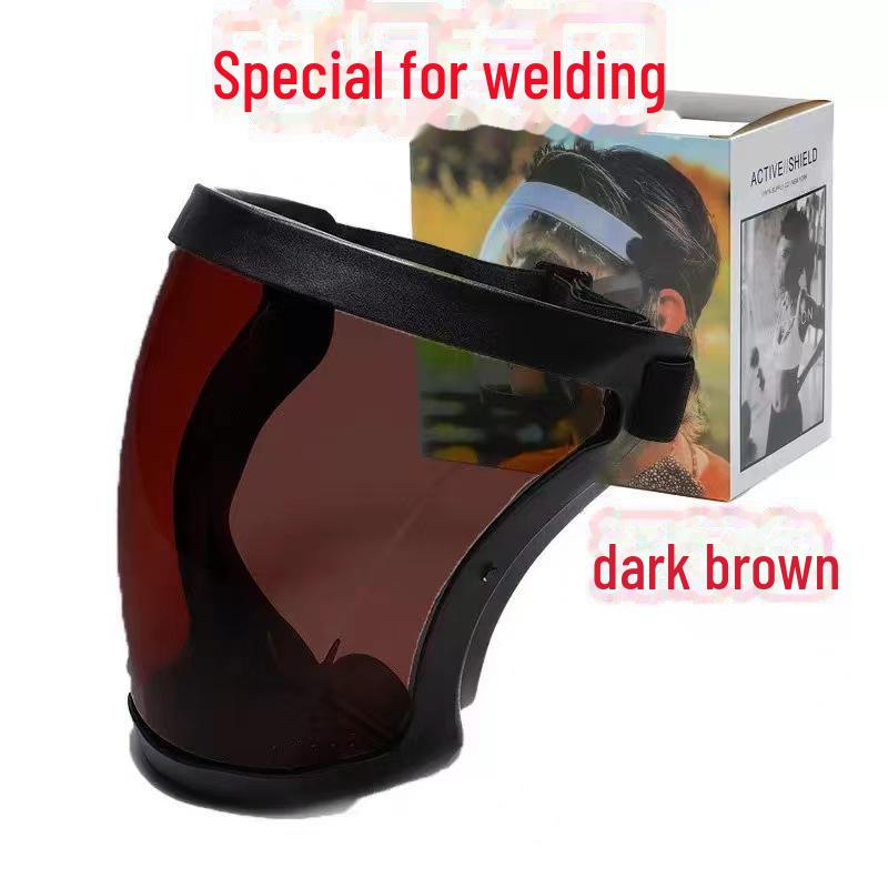 Сварочные маски и очки: Защищает от пыли, ветра, песка, брызг, масляных паров и шлифования/резки