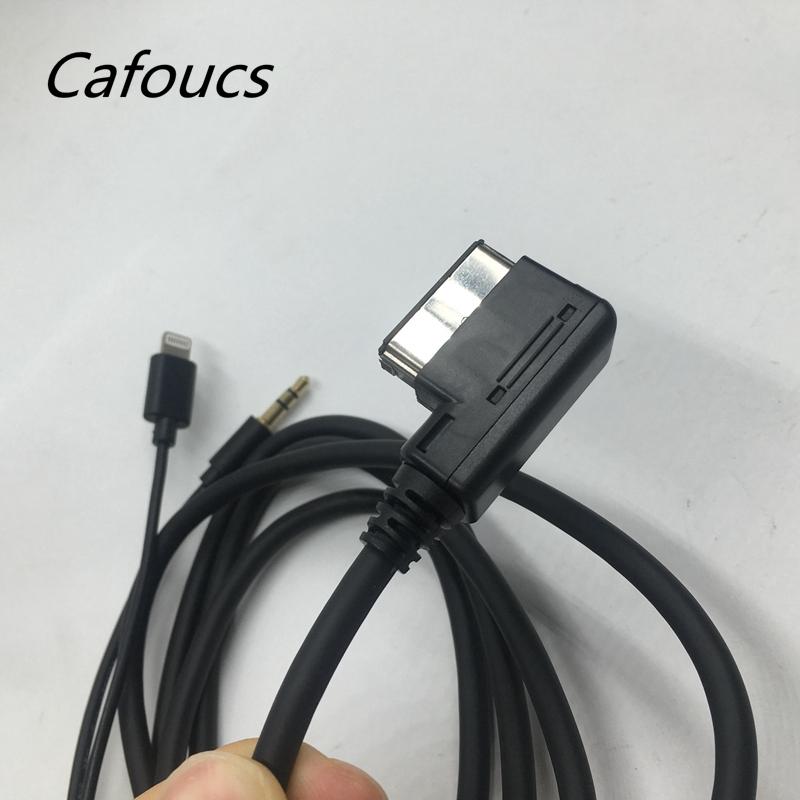 For MERCEDES BENZ MMI Music Interface AUX Cable 8-PIN ADAPTER Charge for iPod iPhone 5 5s 6 6plus