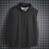 Men's Hong Kong Style Trendy Hooded Sleeveless Summer Vest