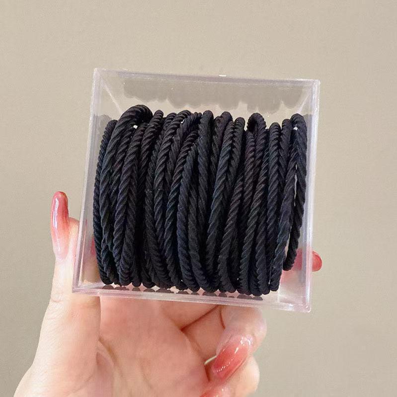 Koreanischer Stil Dünnes Haargummi: Einfaches Damen-Stirnband mit kleinem Gummiband für einen schicken Look