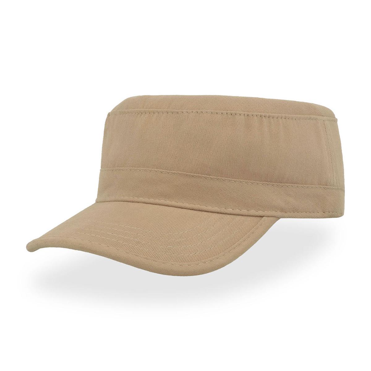 Atlantis tank geborsteld katoen militaire pet One Size kaki
