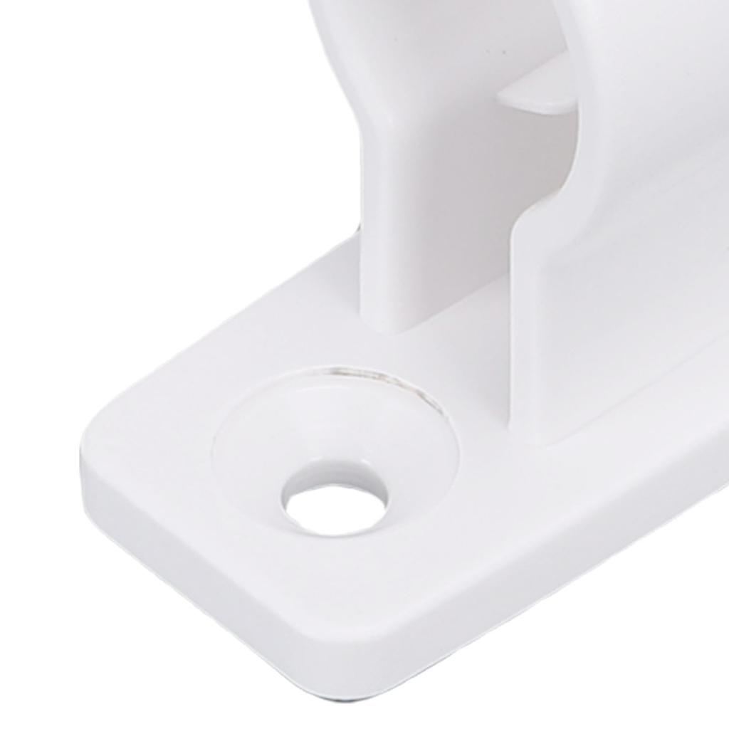 2pcs RV Awning Crank Holder Clip Plastic Awning Crank Rod Wall Mount Bracket for RV Camping Trailer Motorhome