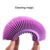 Soft Silicone Body Brush Wash Bath Shower Exfoliating Skin Fit For Baby Bath Shampoo Facial Massage Brush Supplies Dropship