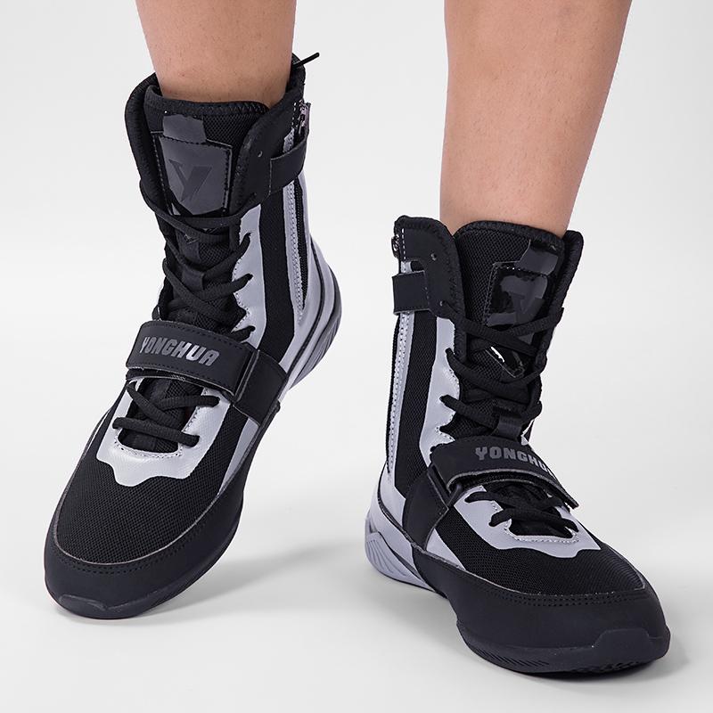 Boxing Shoes Men Professional Gym Boxer Fighting Indoor Training Sneakers Brand Casual Fitness Breathable Sport Boxing Boots