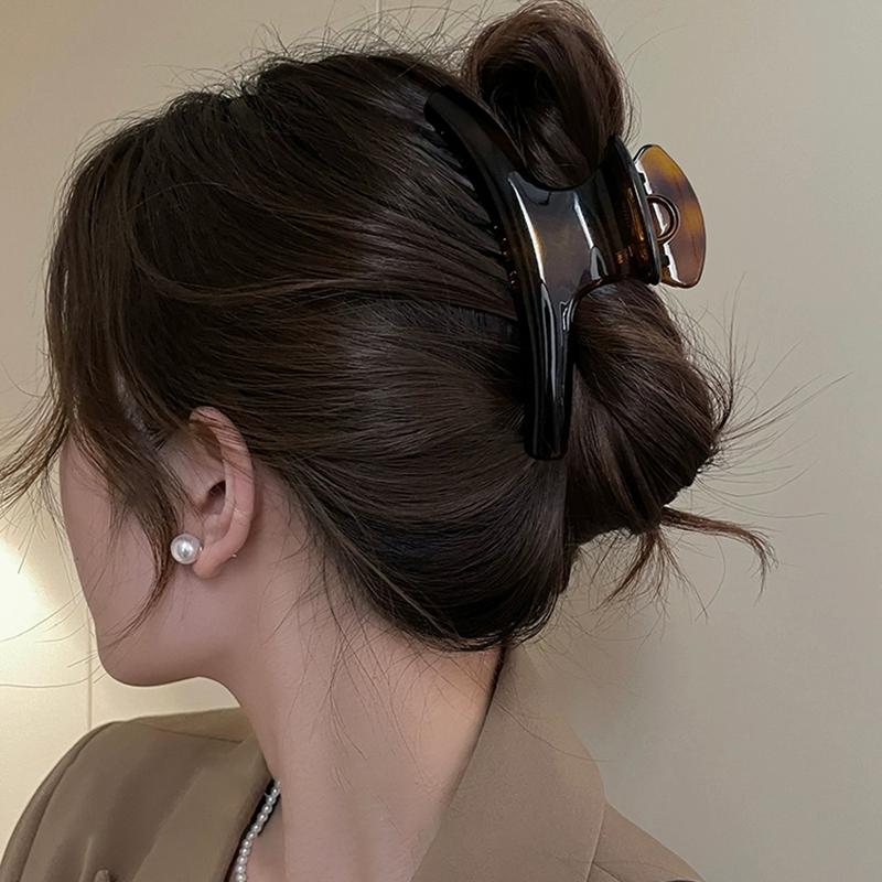Extra Große Elegante Haarspange Bogen Geometrische Haarklammer Haarklammern Greif Einfach Vintage Damen Haaraccessoires