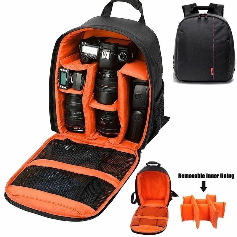 Outdoor Camera Backpack Video Digital Shoulder Lightweight Camera Bag Waterproof Photo Knapsack DSLR Bags For Canon Nikon Sony
