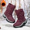 Winter Women's Boots Keep Warm Women Snow Boots Water Proof Plush Cotton Shoes Comfortable Women Shoes Fashion  De Mujer