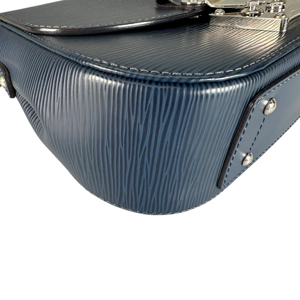 LOUIS VUITTON Eden PM M40652 Shoulder Bag blue Women used