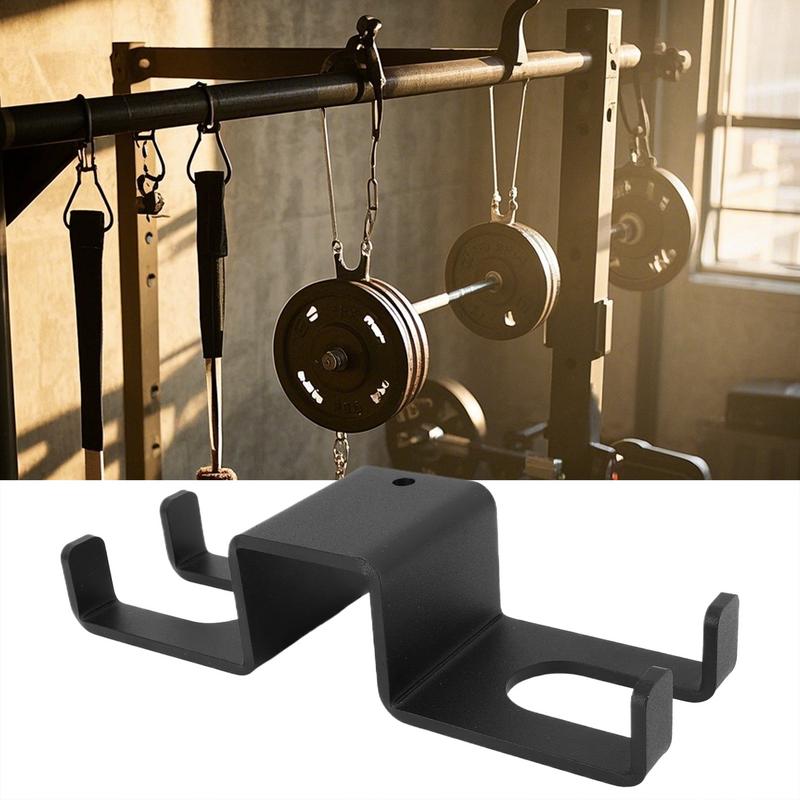 Barbell Holder Vertical Barbell Mount Rack Space-Saving Garage Accessories For Home Gym Strength Training Powerlifting Fitness