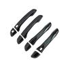 Outside Door Handle Cover Trim Carbon Fiber Style For Hyundai Elantra 2017-2020