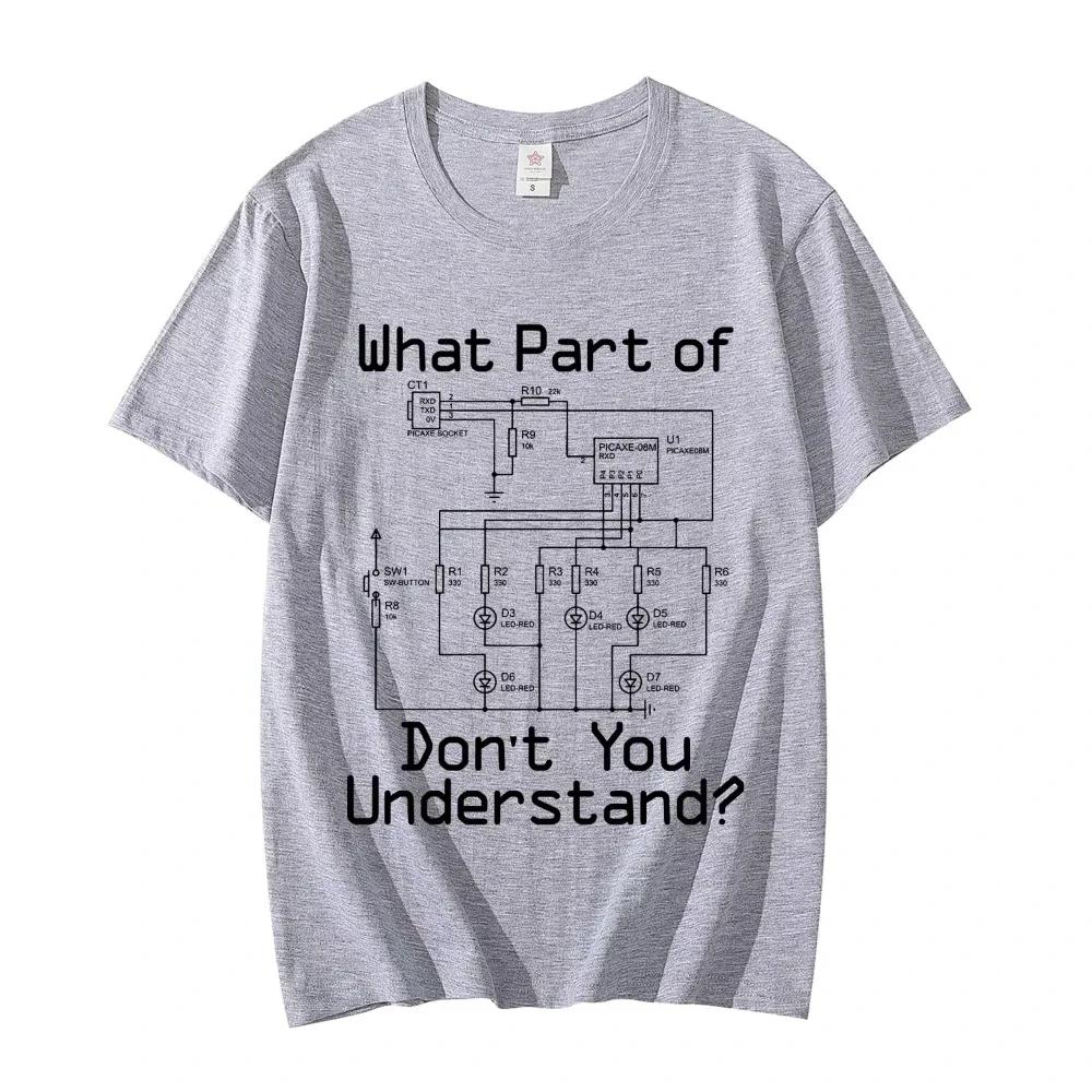 Damen Lustige Elektriker T-Shirts Elektrischer Schaltplan Ehemann Papa Aift T-Shirt Mode Lässig Kurzarm Damen T-Shirts