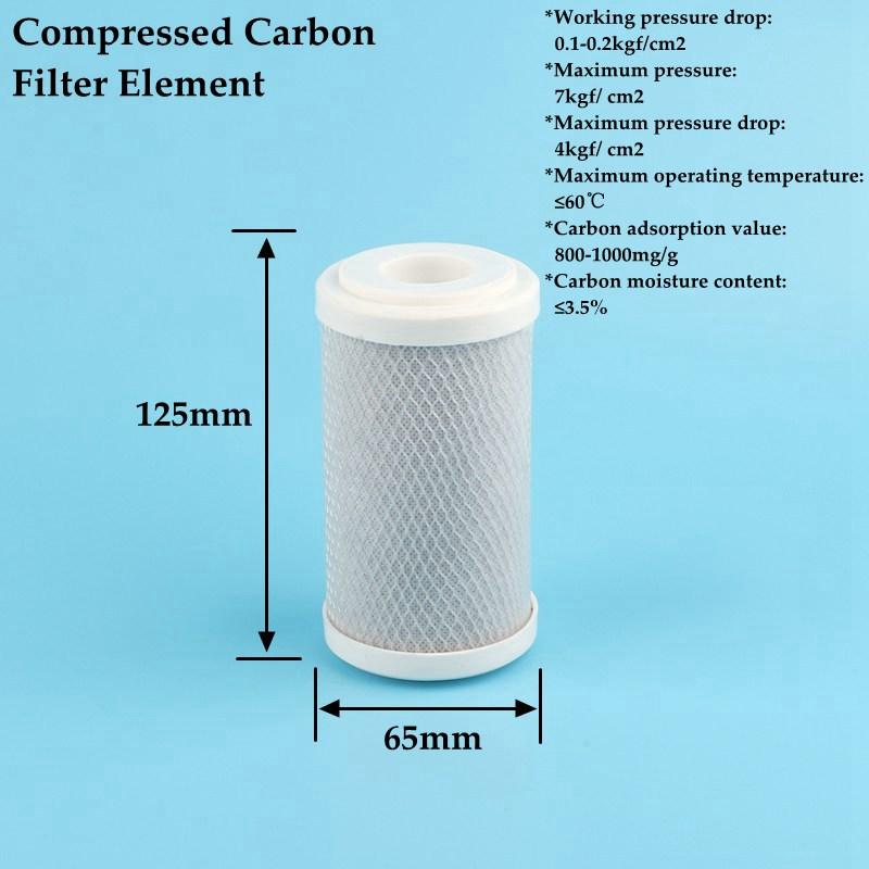 

5 Inch Transparent Bottle Water Purifier Pre-filter Water Dispenser Primary Filter Bucket Water Purification Machine Accessories 1pc