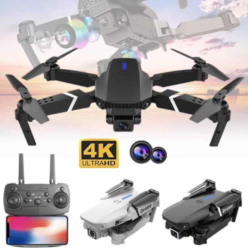 E88 Pro 4k Dual-Kamera Faltbare Drohne Fernbedienung Quadcopter Mit Handheld-Geschenkbox