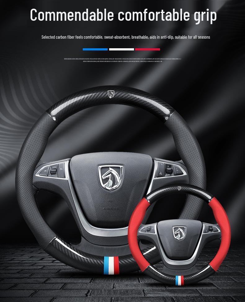 Baojun 310/330/610/630/560/730E100/510 Lenkradbezug aus Kohlefaserleder