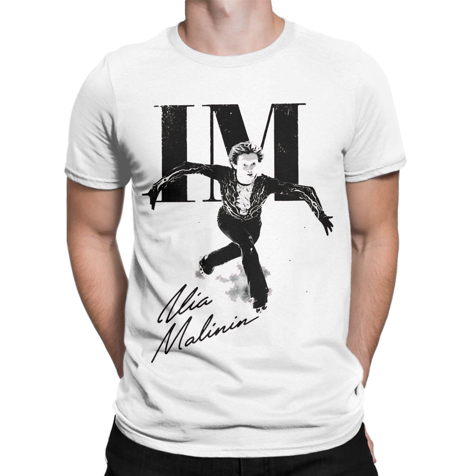 

Unisex Women Ilia Malinin Quad Jump Legend QUAD GOD Shirt Pure Cotton Printed TShirt Top Clothing M