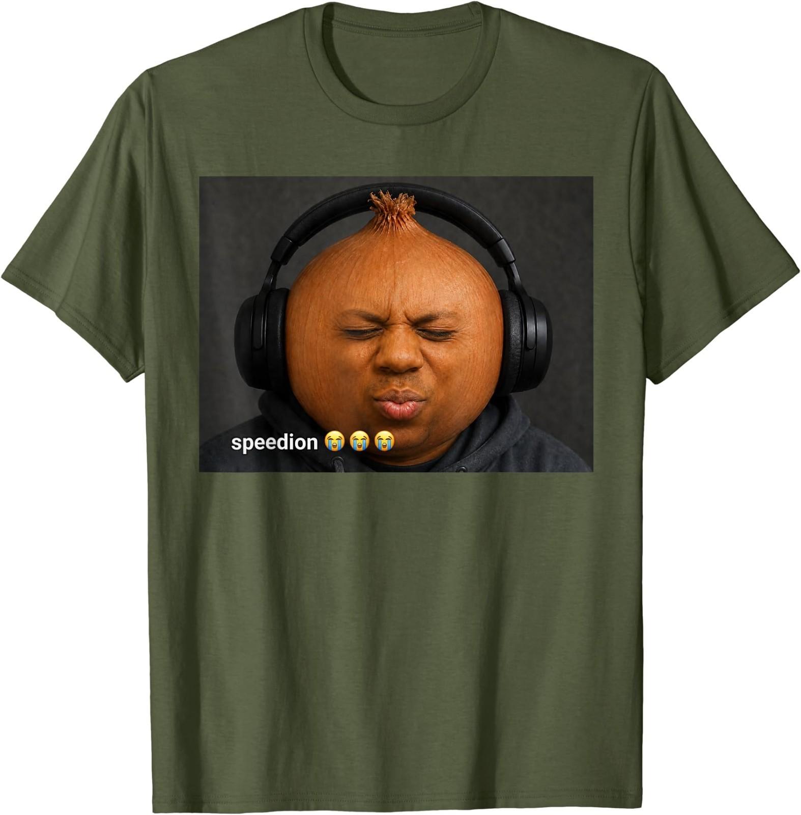 Funny Speedion Sonion Speed Brainrot Meme T-Shirt S разноцветный