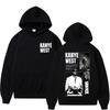 Rapper Kanye West Tour Print Hoodie Men Women Fashion Sweatshirt Long Sleeves Gothic Punk Harajuku Pullover Streetwear