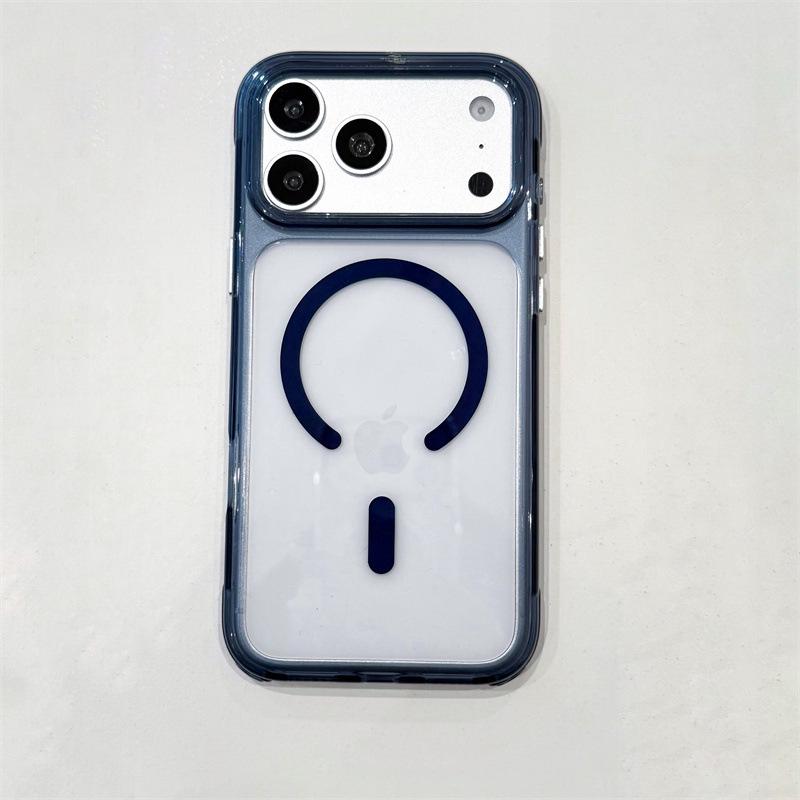 

Magnetic Transparent Case for iPhone 14/13/Pro Max with Drop Protection iPhone 15 Pro