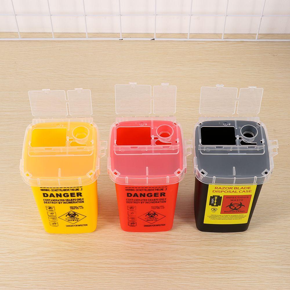 Useful Storage Gadget Needles Bin Waste Box Collect Box Sharps Container