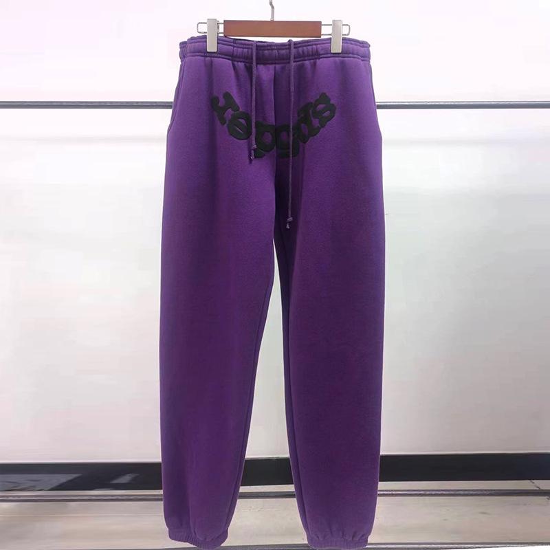 Young Thug Style Spider Web Hoodie Set