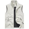 Men's Outdoor Mountaineering Hiking Windproof Breathable Vest Spring and Autumn Soft Comfortable Versatile Tank Top